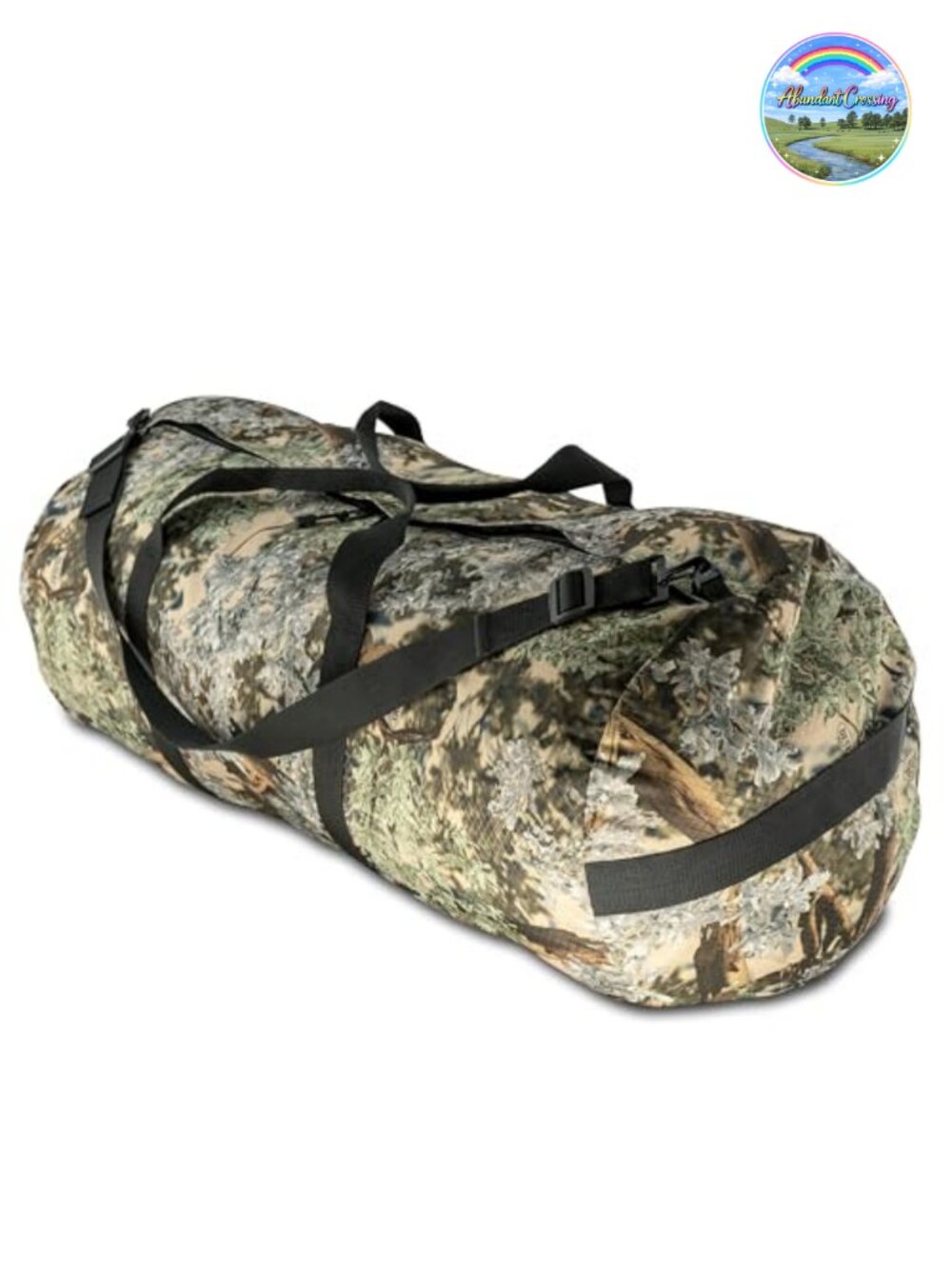 Heavy Duty Expansion Duffle Bag 1050D Ripstop Travel Sports Gym